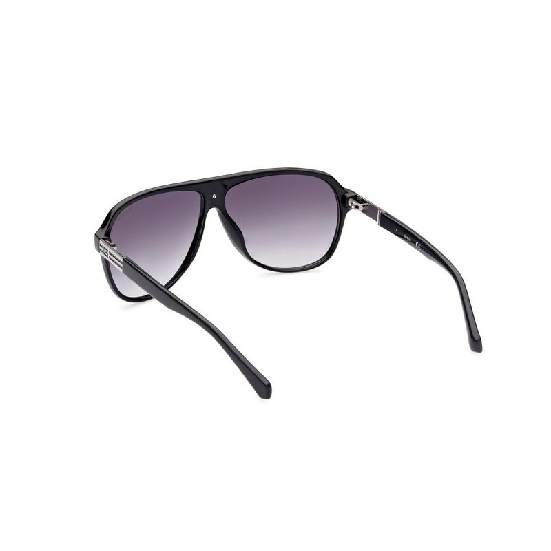 جس Gu00039 01B نظارة شمسية أفياتور سوداء كبيرة - Image 4